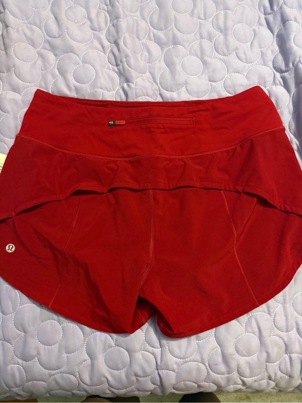 lululemon athletica Red Women's Athletic Shorts - Picture 2 of 3